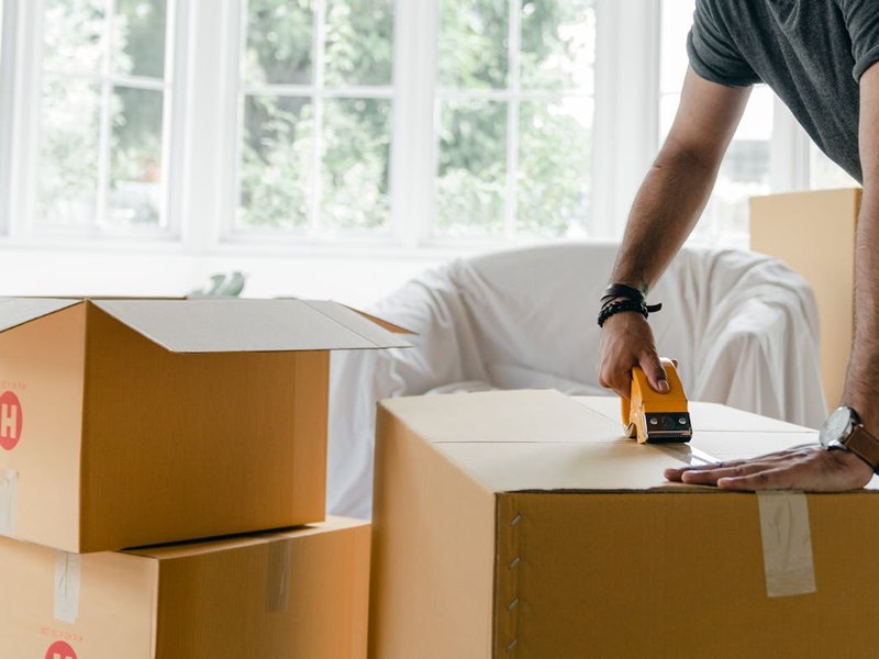 Tetris Moving movers at work in Omaha