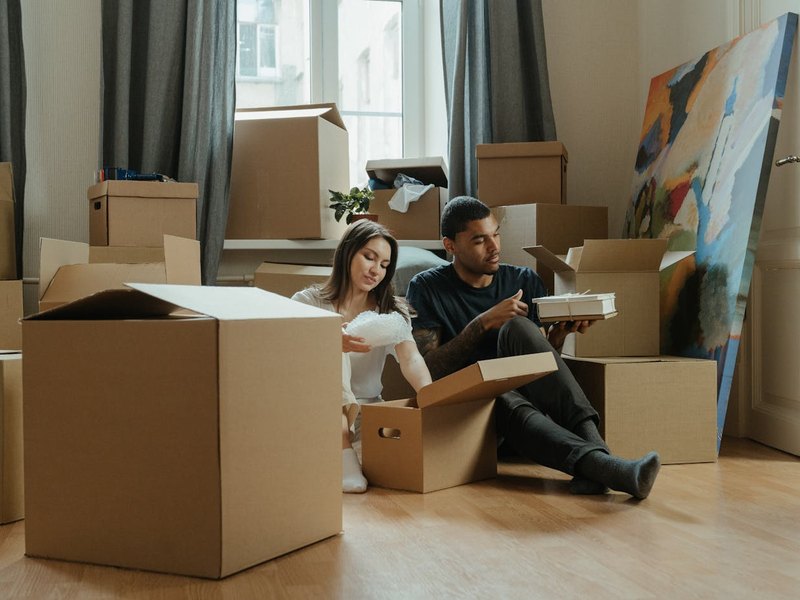 Tetris Moving movers at work in Omaha
