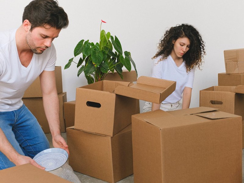 Tetris Moving movers at work in Omaha