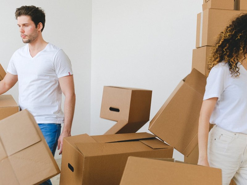 Tetris Moving movers at work in Omaha